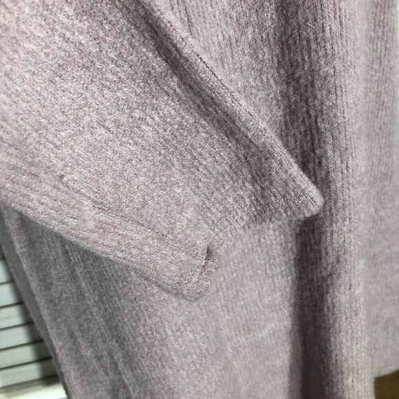 Lulu's soft turtleneck sweater dress very warm light purple pink long sleeves S - Picture 7 of 14